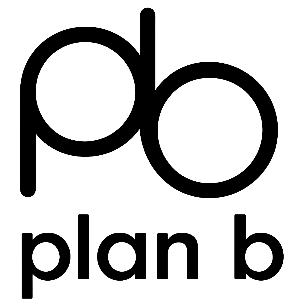 PlanB Logo Black Tp